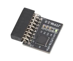 Jectse TPM2.0 Module, Support for Win11 2.0 18-1 Pin 2.0mm Safe Encryption Security Module, for Various DDR4 Memory Type Motherboards, DDR3 RAM Technology