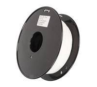 Jectse TPU Filament 1.75mm 95A High Speed Flexible 3D Printing Filament No Clogging 0.8kg for Most FDM 3D Printers with Wide Compatibility (White)