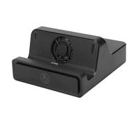 Jectse TV Base Stand Fit for S 2 4K 60Hz HD Interface Output 2.0 RGB Light USB3.0 Type C PD100W Portable TV Dock Station with Cooling Fan, Gaming Console TV Docking Station