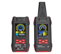 Jectse Underground Cable Locator, 2 in 1 Digital Multimeter 60000 Counts with Non Contact Voltage Detection and Automatic Frequency Scanning, for Buried Cables and Pipes