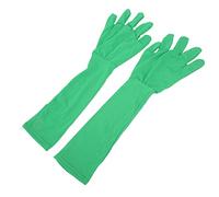 Jectse Universal Chromakey Green Screen Gloves, Invisibility Effect Background Gloves for Photography Video, Milk Silk Material, Foldable and Washable