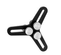 Jectse Universal Piston Ring Squaring Tool, Aluminum Alloy Stainless Steel Calibration Tool for 2-5 Inch Bores, with Thickness Measuring Ruler for Engine Rebuilding