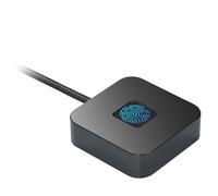 Jectse USB Fingerprint Reader, 360° Touch One Click Login Biometric Fingerprint Scanner Dongle USB A 3.0 and Type C Portable USB Fingerprint Recorder for Wins 10/11 Hello (Black)