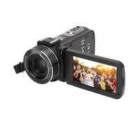 Jectse Video Camera Camcorder, HX-Z88 4K 30MP UHD 10X Zoom Digital Camera Recorder with 2'' Rotatable IPS Touch Screen, Portable Handycam Camcorder with Remote Control and Battery