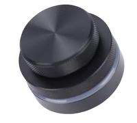 Jectse Volume Control Knob with RGB Light, 2.4G Bluetooth USB C Wired Volume Knob Multimedia Controller with Page Turner & One Key Mute Function for Wins, for OS, for Android