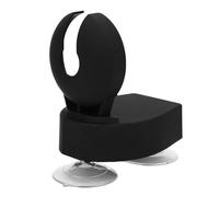 Jectse Wine Glass Holder Speaker, 52mm Dynamic Driver 3W Wireless Speaker with 2 Suction Cups, for IOS for Phone Gaming Music (Black)