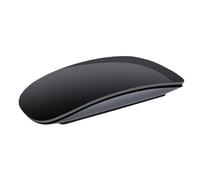 Jectse Wireless Bluetooth Mouse, USB Rechargeable Optical Touch Ergonomic Mouse, Universal Slim Silent Curved Computer Mouse for Laptops Desktop PCs Tablets (Black)
