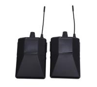 Jectse Wireless Ear Monitoring System Receiver UHF 500-999MHz Adjustable Frequency Beltpack Receiver for Band Stage Studio, for S3 Headphones, for Live Listening