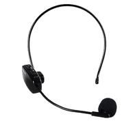 Jectse Wireless Mic Headset Advanced Transmission Technology Durable Suitable for Dance Instructor 2 in 1 Wireless Handheld Mic Anti Interference Plastic (UHF (Upgraded Version) UHF English