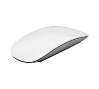 Jectse Wireless Mouse, Ergonomic Curved Optical Touch USB C Rechargeable Slim Silent Travel Computer Mouse for PC Laptop, Lightweight Portable for Laptops Desktops (White)