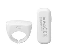 Jectse Wireless Page Turner Remote with Ring, Hands Free for E Readers | Clip On Page Turner, Type C Rechargeable, 150mAh Battery, 48H Use, BT/2.4GHz, for Kindle//Boox/iReader/iFlytek