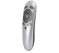 Jectse Wireless Presentation Clicker, Gyroscope Technology Remote Control Presenter with 2.4G USB Receiver for Wins Presentations, Ergonomic Design