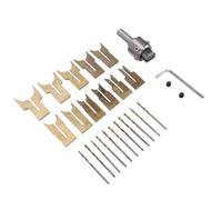 Jectse Wooden Bead Maker Set 6-25mm Wood Ball Milling Cutter & Drill Bit