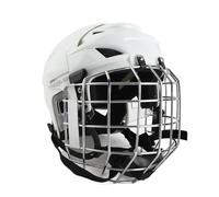 Jectse Youth Hockey Helmet Combo with Face Cage High Density Padding Youth Sports ABS EVA Aluminum Alloy (L)