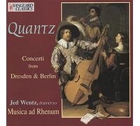 Jed Wentz - Quantz: Concerti from Dresden
