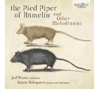 Jed Wentz : The Pied Piper of Hamelin and Other Melodramas CD (2021) NEW