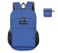 Jedebartey Rucksack, 20L Ultra Lightweight Backpack Foldable Hiking Daypack Small Travel Day Bag for Men Women Kids Outdoor Sports Camping Mountaineering Walking Cycling Climbing (Dark Blue)