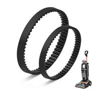 JEDELEOS Replacement Belt Set for Bissell 3432 3746 3428 34249 3513 Revolution HydroSteam Pet Carpet Vacuum Cleaner, Replace Parts 1635393 and 1634216
