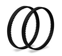 JEDELEOS Replacement Belts for Miele Vacuum, Fit Model SEB213, SEB217 and STB205 Power Brush Electrobrush, Replace Part 54-3301-06 (Pack of 2)
