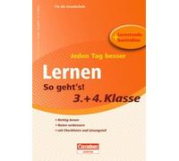 Jeden Tag besser. Mit Erfolg lernen 3./4. Schuljahr: Test- und Übungsheft mit Lernplan und Lernstandskontrollen
