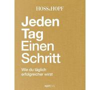 Jeden Tag einen Schritt. Limitierte Schmuckausgabe.: Die Goldedition groß