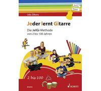 Jeder lernt Gitarre Textbook guitar Zilkens Die JelGi-Methode von 2 bis 100 Jahr