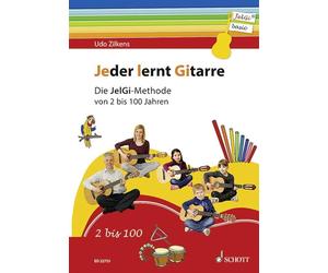 Jeder lernt Gitarre Textbook guitar Zilkens Die JelGi-Methode von 2 bis 100 Jahr