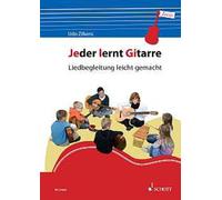 Jeder lernt Gitarre Textbook guitar Zilkens Liedbegleitung leicht gemacht Schott