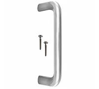 Jedo D Shaped Grade 202 Stainless Steel Commercial Door Pull Handle 600mm