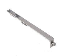 Jedo Grade 304 Stainless Steel Square Door Flush Bolt 305mm Satin Stainless Steel No Dust Socket