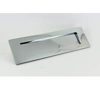 Traditional Letter Plate Polished Chrome 305 X 102mm