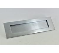 Jedo Letter Plate (Satin Chrome, 355mm x 115mm)