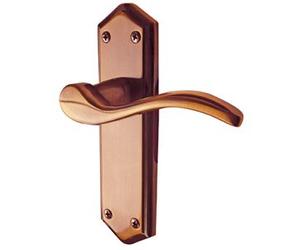 Jedo Paris Latchset Door Handles - Antique Bronze