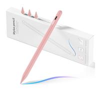 JEDOUBAL Stylus Pen for iPad, Fast Charging Pencil for Pad with Palm Rejection, Tilt Sensitivity for iPad 6-10, Pro 11"/12.9"/M4, Air 3/4/5/M2, Mini 5/6, Pink