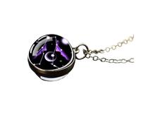 JEDTAKCT Gemini Star Sign Pendant Necklace - Glow In The Dark Zodiac Signs Glass Ball Pendant Necklaces For Men Women Luminous 12 Constellation Necklace Birthday Gift,Gemini,57Cm