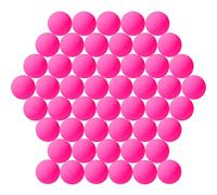 Jedulin 40MM Ping Pong Balls, 50 or 80 Pack Assorted Colored Tennis Balls Multi Color Plastic Balls Fun Beer Ping Pong Balls Bulk for Beer Pong Balls, Arts and Craft, Party Decoration, Cat Balls