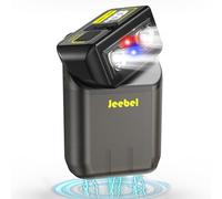 Jeebel Mini Torch 1300LM LED Keychain Lamp Torches with Digital Display, 180° Rotating Head, 6 Light Modes - Multifunctional Magnetic EDC USB Torch for Rescue Camping Exploration Night Vision