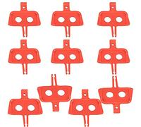 Jeechunlim 10 Pcs Bicycle Brake Spacer Mountain Bike Plastic Hydraulic Oil Pressure Disc Protector MTB Brakes Pads
