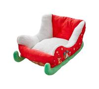 Jeeeun 2025 New Christmas Dog Bed, Washable Cozy Pet Sofa for Indoor Outdoor Use