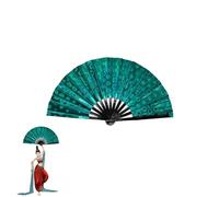 Jeeeun Hand Fans For Women Foldable Line Dance, Boots On The Ground Hand Fan, Fans For Line Dancing (F)
