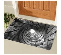 Jeeeun Optical Illusion Rug, 3D Rugs Optical Illusion Non-Slip Visual Trap Floor Mat for Indoor and Outdoor Use, Ideal for Doorway, Living Room, Bedroom and Porch Decor (#9,15.7 × 23.6 in)