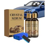 Jeeeun PTZ Crystal Serum - 100ml 9H Graphene Nano Ceramic Coating, Quick Dry Car Paint, Glass & Chrome Protection (2 PCS)