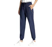 Jeeeun Stretch Active Women’s Pants, Lightweight, Breathable, Casual Wear for Home, Work & Outdoors (Blue-Jogger,10XL)