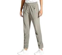 Jeeeun Stretch Active Women’s Pants, Lightweight, Breathable, Casual Wear for Home, Work & Outdoors (Khaki-Straight,10XL)