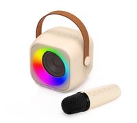 Jeefu Kids Karaoke Toys Machines with 1 Microphone, Toys for 3-12 Years Old Boys Gifts, Mini Kids Bluetooth Sperker Toy for Singing, Christmas Birthday Gifts for 5 6 7 8 9 10 11 Years Teens Girls