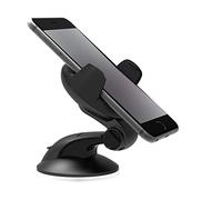 JeeGoWooss Car Phone Holder - 360° Rotation Mobile Phone Cradle with Strong Suction Cup for Dashboard & Windscreen