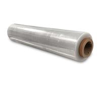 JeeJaan® 1 Roll Clear Pallet Wrap 400mm x 250m 20mu - 1.50kg Heavy-Duty Premium Stretch Film Shrink Wrap Durable Cling Wrap for Secure Packaging and Shipping Needs