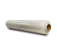 JeeJaan® 1 Roll of Clear Heavy Duty Pallet Strech Shrink Wrap 500mm x 300m x 23mu - Strong Packaging Industrial Shrink Film Pallet Wrap for Moving Home, Furniture, Luggage and Parcel