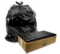 JeeJaan® 200 Large Bin Bags Heavy Duty Black Refuse Sacks for Household Garbage 100L Capacity Strong Black Bin Liners for -Rubbish Garbage Bags - (18" x 29" x 39")