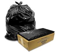 JeeJaan® 200 Large Bin Bags Heavy Duty Black Refuse Sacks for Household Garbage 80L Capacity Strong Black Bin Liners for -Rubbish Garbage Bags - (18" x 29" x 39")